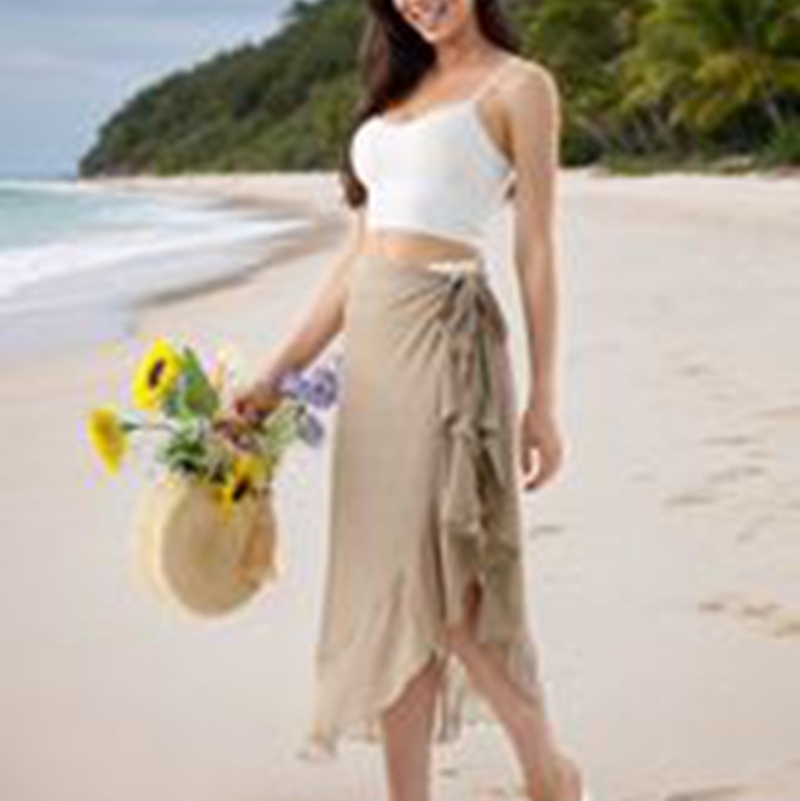 Vacation Sun-Protection Shawl/Cover-up