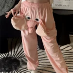 Elephant-print Trousers Flying Elephant Trousers