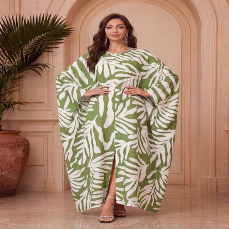 Swimming Gear Loose-fitting beach cover-up dress