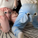 Elephant-print Trousers Flying Elephant Trousers