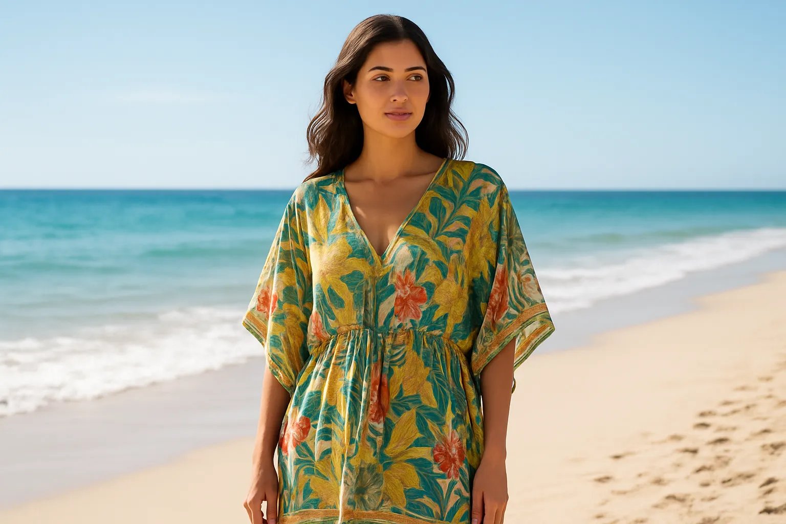 How to Choose the Perfect Kaftan Beach Cover Up for Your Summer Getaway hero image